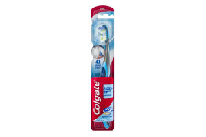 Colgate 360 Total Advanced Floss Tip Bristles Toothbrush Soft