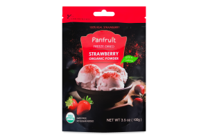 Клубника сублимированная пудра Panfruit д/п 100г