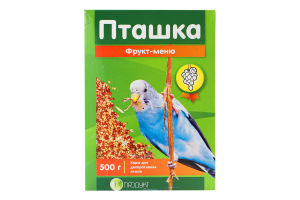 Корм д/декоративних птахів Пташка Фрукт-меню 500г Продукт
