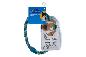 Companion Dog Toy Holiday Gift Tag