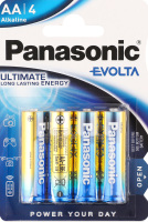 Батарейки Panasonic Evolta LR6-1.5v лужні