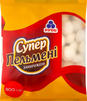 Пельмені заморожені зі свининою та яловичиною Супер Рудь м/у 800г