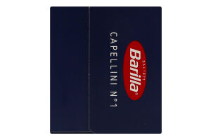 Изделия макаронные из твердых сортов пшеницы Капеллини №1 Barilla к/у 1кг