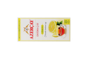 Чай черный Lemon Azercay к/у 25х1.8г