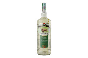 Напиток алкогольный 1л 37.5% Bison Grass Zubrowka бут