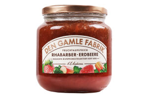 Джем Den Gamle Fabrik з ревеню та полуниці
