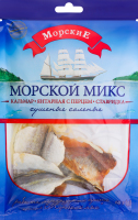 Рыба и морепродукты сушеные соленые Морской микс Морские м/у 60г