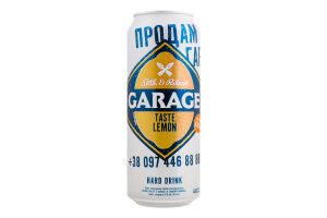 Пиво специальное 480мл 4.4% светлое пастеризованное Taste Lemon Seth&Riley's Garage ж/б