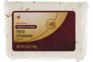 Ahold Feta Cheese Tomato & Basil Chunk