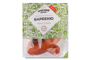 Ковбаски з м'ясом птиці Барбекю М'ясний хутір н/к 1ґ кг