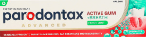 Паста зубна з фтором Захист ясен + Свіжий подих Parodontax 75мл