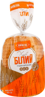 Хлеб пшеничный нарезанный ломтиками Белый Київхліб м/у 400г