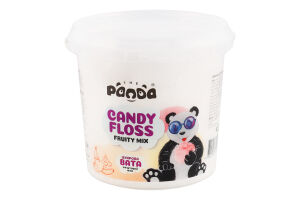 Вата солодка Фруктовий мікс 30г відро Панда
