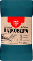 Підковдра аквамарин 180*215см ТМ "1"