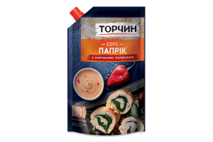 Соус с копченой паприкой Паприк Торчин д/п 200г
