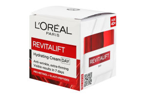 Крем-уход для лица для разглаживания кожи и против морщин дневной увлажняющий Revitalift L'Oreal Paris 50мл