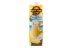Напій безалкогольний Pina Colada негазований 1л т/п Happy Vibes