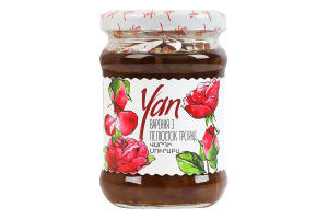 Варення з пелюсток троянд Yan с/б 300г