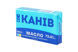 Масло Канів 73% 180 г Селянське