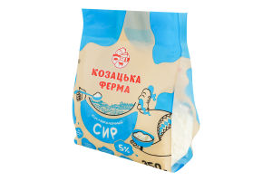 Сир кисломолочний 5% Козацька ферма м/у 350г