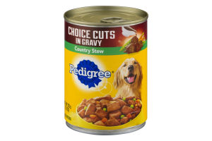 Pedigree Choice Cuts In Gravy Food For Dogs Country Stew