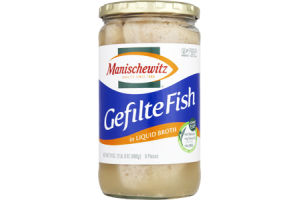 Manischewitz Gefilte Fish in Liquid Broth