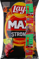 Чипсы картофельные Чили и лайм Strong Max Lay's м/у 95г