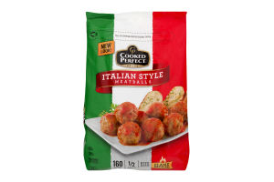 Cooked Perfect Meatballs Italian Style