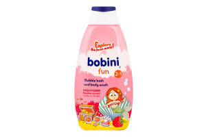 Піна для ванни Bobini Малина 500мл дит. И380 (Польща)