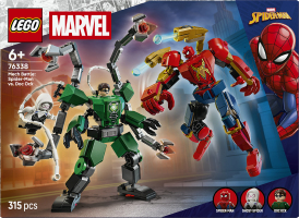 Конструктор для дітей від 6років №76338 Mech battle:Spider-man vs. Doc Ock Marvel Lego 315ел