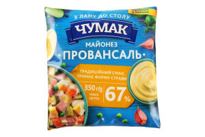 Майонез 67% Провансаль Чумак м/у 350г
