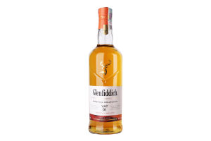 Виски 1л 40% шотландский односолодовый Smooth&Mellow Vat 01 Perpetual Collection Glenfiddich тубус