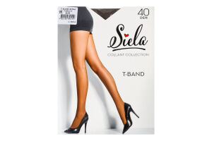 Колготки жіночі Siela T-band 40den 2 tabaco
