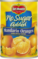 Del Monte No Sugar Added Mandarin Oranges In Water
