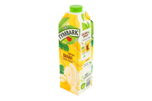 Нектар пастеризований з цукром та підсолоджувачем банановий Tymbark т/п 1л