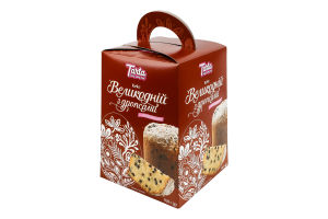 Кекс бездріжджовий з дропсами Великодній Tarta к/у 550г