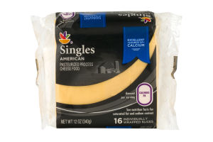 Ahold Cheese Singles American - 16 CT