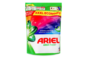 Капсули для прання Ariel Все в 1 для кольорового