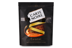 Кофе натуральный растворимый сублимированный со вкусом карамели Carte Noire д/п 120г