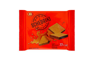 Вафлі Biscuit-Chocolate 77 г Щедрики