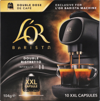 Кава натуральна смажена мелена в капсулах Double Ristretto XXL Barista L’OR к/у 104г