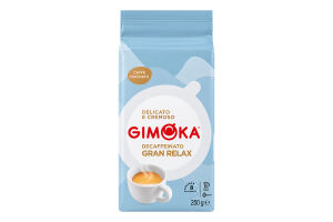 Кава Gimoka Dek Gran Relax смажена мелена без корфеїну 250г