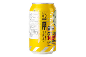 Пиво 0.355л 5.1% светлое фильтрованное непастеризованное New Grist Pilsner Lakefront Brewery бут