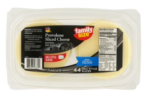 Ahold Natural Sliced Cheese Provolone - 44 CT