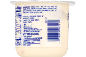 Dannon Whole Milk Yogurt Peach