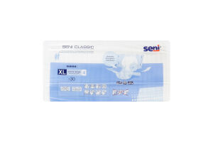 Підгузники для дорослих 4 Extra large Classic Seni 30шт
