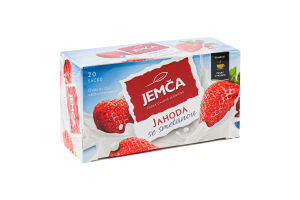 Чай фруктовый Jemca Клубника со сливками