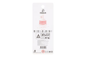 Свеча-цифра цветная 9.5см №KYYW146 Ноль Fenglin 1шт