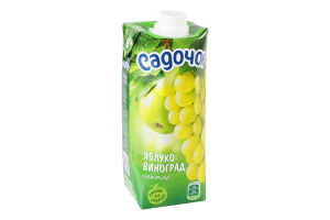 Нектар осветленный пастеризованный Яблоко-виноград Садочок т/п 500мл