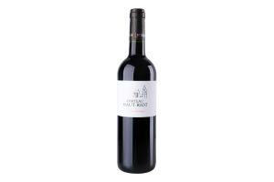 Вино 0.75л 13% красное сухое Bordeaux Chateau Haut-Riot бут